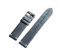 HTHRRFE Bracelet de montre vintage en cuir ciré 18 mm, 20 mm, 22 mm, 19 mm, 21 mm, 24 mm, coutures universelles, compatible avec les montres Omega et Seiko.(Dark Blue,20mm)