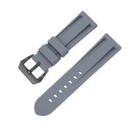 HTHRRFE Bracelet en caoutchouc de silicone compatible avec Panerai - Bracelet universel compatible avec Omega - Compatible avec Casio Sport - Pour homme et femme - 20 mm, 22 mm, 24 mm, 26 mm, 20 mm