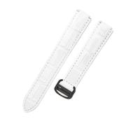 HTHRRFE Bracelets de montre en cuir de vache de qualité supérieure compatibles avec Cartier Ballon Bleu Coutures renforcées Boucle en acier massif Interface convexe Marron Noir 14 x 22 mm, 11x18mm