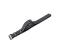 HTHRRFE Bracelets de montre en nylon élastiques originaux plongée rétro bleu foncé noir rouge compatible avec Seiko Universal Men bracelet de montre à boucle noire argentée(Black Gray-Black,22mm)