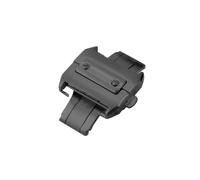 HTHRRFE Compatible avec Cartier Double presse papillon massif argent noir boucle dorée Santos100 pliable givré étanche 18 21mm(Svart,18mm)