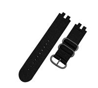 HTHRRFE Compatible avec Casio PRW-3000 PRW3000/3100/6000/6100Y PROTREK Bracelet de montre modifié en nylon étanche for montre de sport de plein air(Black black)
