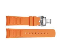 HTHRRFE Compatible avec Mido Multifort TV M049.526 Bracelet de montre en caoutchouc étanche 22 mm M049 Interface incurvée Accessoires de montre en silicone, 22mm, Acétate, Pas de pierre précieuse