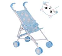 HTI Baby Boo Kitty Poussette Landau pour Enfants Jeu de rôle Poupée Buggy