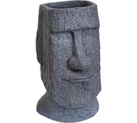 HTI-Living Pot de Fleurs Moai Figurine Moai Pot de Fleurs Jardinière