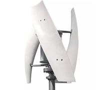 HTIANMM Générateur d'éolienne Verticale sans Bruit 5000W/9000W, éolienne à lévitation magnétique 12V 24V 48V avec contrôleur MPPT pour l'éclairage Public de la Maison,5000W-12V