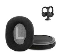 HTINDUSTRY Coussinets d’Oreille Compatible avec Avantree HT280 Wireless Casques d'écoute Oreillettes et Coussinets avec Tissu Confortable et Mousse à mémoire de Forme