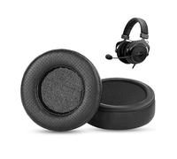 HTINDUSTRY Coussinets d’Oreille Compatible avec Beyerdynamic MMX 300/ DT 770 Pro/DT 990 Pro Casque Audio Oreillettes et Coussinets avec Cuir Respirant et Mousse à mémoire de Forme