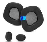 HTINDUSTRY Coussinets d’Oreille Compatible avec Corsair Void RGB Elite/Corsair Void/Corsair Void Pro/Void RGB SE Gaming Casque Audio Oreillettes et Coussinets avec Cuir protéiné