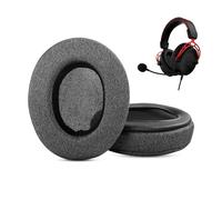 HTINDUSTRY Coussinets d’Oreille Compatible avec HyperX Cloud Alpha Casque Audio Oreillettes et Coussinets avec Tissu Durable et Mousse à mémoire de Forme