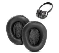 HTINDUSTRY Coussinets d’Oreille Compatible avec JVC HA-NC260/JVC HA-NC250 Casques d'écoute Oreillettes et Coussinets avec Cuir protéiné et Mousse à mémoire de Forme
