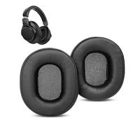 HTINDUSTRY Coussinets d’Oreille Compatible avec Mixcder E9/Mixcder E8 Casques d'écoute Oreillettes et Coussinets avec Cuir protéiné et Mousse à mémoire de Forme