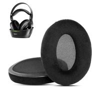 HTINDUSTRY Coussinets d’Oreille Compatible avec Philips SHD8850/12 SHD8800/12 Casques d'écoute Oreillettes et Coussinets avec Tissu Confortable et Mousse à mémoire de Forme