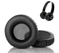 HTINDUSTRY Coussinets d’Oreille Compatible avec Sony MDR-ZX330BT/MDR-ZX300/MDR-ZX310 Casques d'écoute Oreillettes et Coussinets avec Cuir protéiné et Mousse à mémoire de Forme