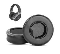 HTINDUSTRY Coussinets d’Oreille Compatible avec Yamaha HPH-MT7 Casques d'écoute Oreillettes et Coussinets avec Cuir protéiné et Mousse à mémoire de Forme