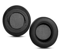 HTINDUSTRY Coussinets d'oreille Compatible avec Razer Kraken Pro V2 7.1 Chroma V2 Le Casque de Jeu. Remplacement des Coussinets avec du Cuir protéiné Plus Doux/Mousse à mémoire de Forme
