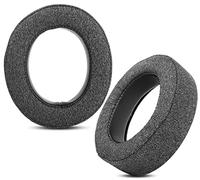 HTINDUSTRY Coussinets d'oreilles de Remplacement Respirants compatibles avec Le Casque Corsair HS70 Pro HS60 Pro HS50 Pro Coussinets d'oreilles en Tissu Respirant/Mousse de Haute qualité