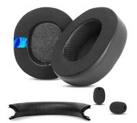 HTINDUSTRY Coussinets et Serre-tête de Remplacement compatibles avec Le Casque sans Fil Microsoft Xbox Stereo 20th Anniversary Special Edition Coussinets en Cuir protéiné Plus Souple