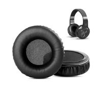 HTINDUSTRY Remplacement des Coussinets Compatible avec Bluedio Turbine H+ Headphone Coussinets d'oreille en Cuir protéiné Plus Doux/Mousse à mémoire de Forme
