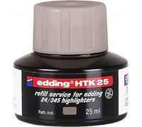 Htk 25 Recharge D'encre - Gris - 25 Ml - Avec Système Capillaire, Idéal Pour Recharger Proprement Et Simplement Les Surligneurs E-345 Et E-24.[Z828]