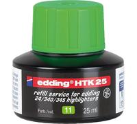 Htk 25 Recharge D'encre - Gris Clair - 25 Ml - Avec Système Capillaire, Idéal Pour Recharger Proprement Et Simplement Les Surligneurs E-345 Et E-24.[Z826]