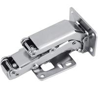 HTLCDZ Charnière hydraulique à 170 degrés for Portes d'armoires de Meubles avec vis, Fermeture Douce et Lente, quincaillerie de Porte