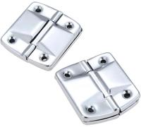 HTLCDZ Lot de 2 charnières en Alliage, antirouille, adaptées aux Portes et fenêtres de la Maison, aux armoires et aux boîtes à Outils