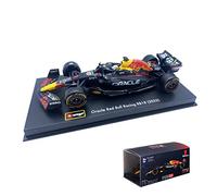 HTLNUZD Bburago 1:43 2022 F1 Champion Racing RB18#1 Formula Max Verstappen 1/43 NO.1 Modèle de voiture de collection en alliage moulé sous pression Noir