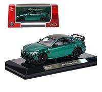 HTLNUZD Bburago 1:43 Alfa RomeoGTAm Véhicule en alliage moulé sous pression 1/43 Voiture de sport à collectionner Modèle de voiture Cadeau de collection