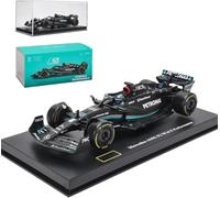 HTLNUZD Bburago 2023 1:43 F1Mercedes W14#63 Voiture de course en alliage pour George Russell 1/43 F1 W14#63 Super Formula One Luxury Die Cast Collection Modèle Cadeau