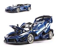 HTLNUZD Bburago FXXKevo Voiture de sport de luxe en alliage statique pour Ferrari Modèle moulé sous pression Cadeau de collection