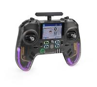 HTLNUZD Flysky ProArt PA01 Transmetteur RC, 2,4 GHz, transmission intégrée 18/transmission externe 32, écran IPS 2,4", pour drone FPV/hélicoptère radiocommandé/avion/voiture/bateau