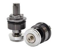 HtLSpoJBe CNC Moto précharge ajusteurs Fourche boulons Capuchon 15x M8 2.5mm XJ600 XJ6N XT600 XT400 XVS1100 XVS650 FZS600 8K1927225B 1G724-97012(Dark Grey)