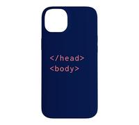 HTML Head Body Tags Syntaxe Codage Web Développeur CSS Coder Coque pour iPhone 14 Plus