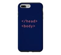 HTML Head Body Tags Syntaxe Codage Web Développeur CSS Coder Coque pour iPhone 7 Plus/8 Plus