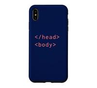 HTML Head Body Tags Syntaxe Codage Web Développeur CSS Coder Coque pour iPhone XS Max