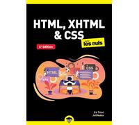 HTML, XHTML & CSS pour les Nuls poche - 6e édition - Jeff Noble - First Interactive - Poche - Guide