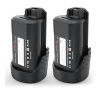 HTongD Batterie Rechange pour Bosch 12v: 3.0 Ah Li-ION Compatible BAT420 GBA12V30 BAT411 BAT411A BAT412 BAT413 (2 pièces)