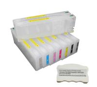 HToQaCx 11 Pack 700 ML de Cartouches à Encre Rechargeables compatibles avec Pro7910 7900 9910 9900 Pro 7900 9900 7910 9910 Primantes avec des puces T6361 T6369 T636A T636B(Cartridge w Resetter)