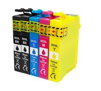 HToQaCx Compatible 603XL T603 T603XL 603 CARTRIDE À L'ENK XL Fonctionne avec l'expression Home XP-2100 XP-2105 XP-3100 XP-3105 XP-4100 XP-4105(5pcs)