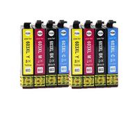 HToQaCx Compatible 603XL T603 T603XL 603 CARTRIDE À L'ENK XL Fonctionne avec l'expression Home XP-2100 XP-2105 XP-3100 XP-3105 XP-4100 XP-4105(8pcs)