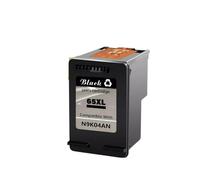 HToQaCx La Cartouche à Encre remanufacturée Compatible Fonctionne avec 65 XL 65xl pour Deskjet 3772 5020 5055 5058 AMP 120 125 Printers(1PK Black)