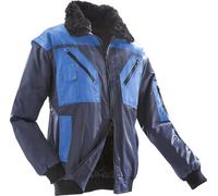 HTR Veste de pilote Marine/Royal XL