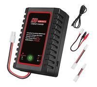 HTRC Chargeur Nimh pour Batterie Nimh/NiCD (2-8s),Chargeur Intelligent pour Drone de Bateau de Voiture Airsoft RC, Chargeur RC pour Batterie NiMH/NiCD avec connecteur Standard/Mini Tamiya