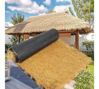 HTRDHT 0.5 * 3m Toit d'herbe De Chaume, Rouleau De Chaume Artificiel