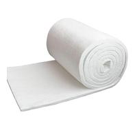 HTRDHT Rouleau d'Isolation en Fibre Céramique 1m x 0.61m - Laine Ignifuge pour Fours, Tuyaux et Fourneaux | Isolation Thermique & Acoustique, Découpe Facile(Size:30mm (1.18"))