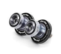 HTRTROOC Bobines Bras Oscillant De Moto Support Coulissant M8 pour Kawasaki ZX4RR ZX 4RR ZX4 RR R 2023-2025 Bobines de Curseur de Bras oscillant(Black-ZX4RR1)