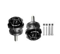 HTRTROOC Ensemble De Deux Boulons Culbuteur CNC pour Moto Gauche Droite Pièces Détachées pour G310R G310RR 2020-2026 Bobines de Curseur de Bras oscillant(Titanium 5)