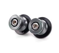HTRTROOC pour Kawasaki pour Ninja ZX6R 1000SX 250SL Z900 Z750 Z400 Z800 Z650 Moto Bras Oscillant Bobines Supports Vis Curseurs Bobines de Curseur de Bras oscillant(10mm-Titanium11)