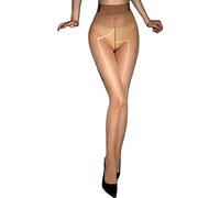 HTRUIYATY Collants Brillants 5D Résistant Bas Semi-Transparent Collants Invisible pour Femmes